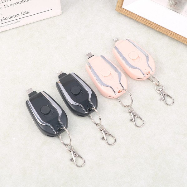 Mini Powerbank Bärbar Powerbank Nyckelring Mini Powerbank A3