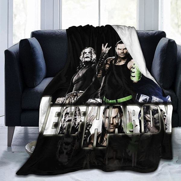 Jeff Hardy Super Soft Mysig filt Sängfilt for seng Sofa Sofa Stol Stue -u270 50x40in 125x100cm