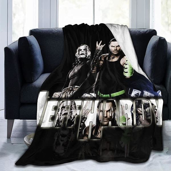 Jeff Hardy Super Soft Mysig filt Sängfilt sängyn sängyn Soffa Soffa Stol Vardagsrum -u270 50x40in 125x100cm