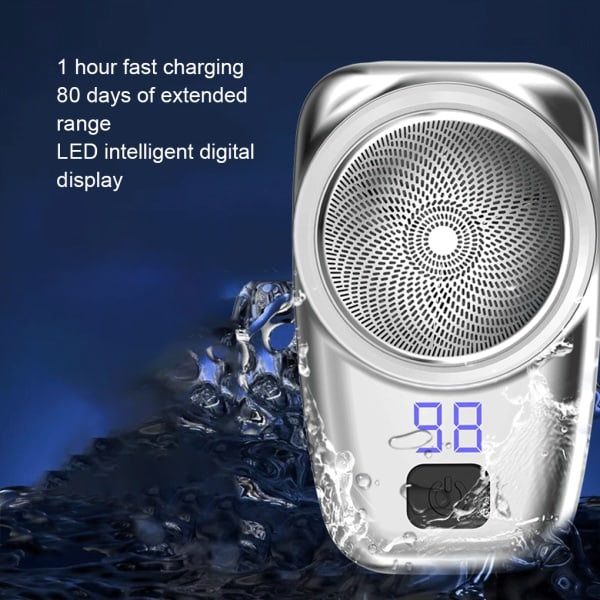 1/3 Sähköinen partakone monitoimilla Nopea lataus mini partakone 1Set mini  Shaver 1Set