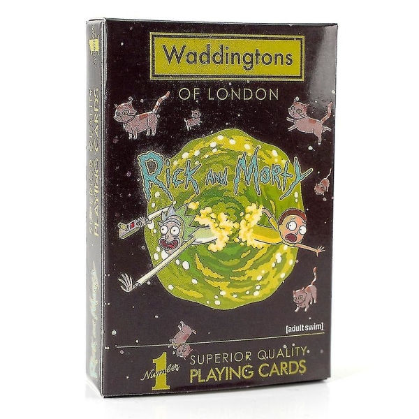 Magene Rick And Morty Klassinen anime-kuvio Pelikortit Juhlat Pelit Kort Juhlapelilelut Korttipelit Playing cards