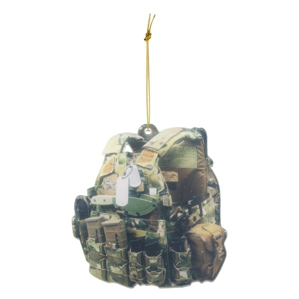 Militär Taktisk Bröstväst Radiosele Framficka Holster Väst Rigg Väska Airsoft Jakt Radio Midjeväska Justerbar null - B