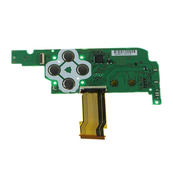 Nem installation af knapper/kabel Pålidelig spildel til NEW 3DSXL ABXY null - B