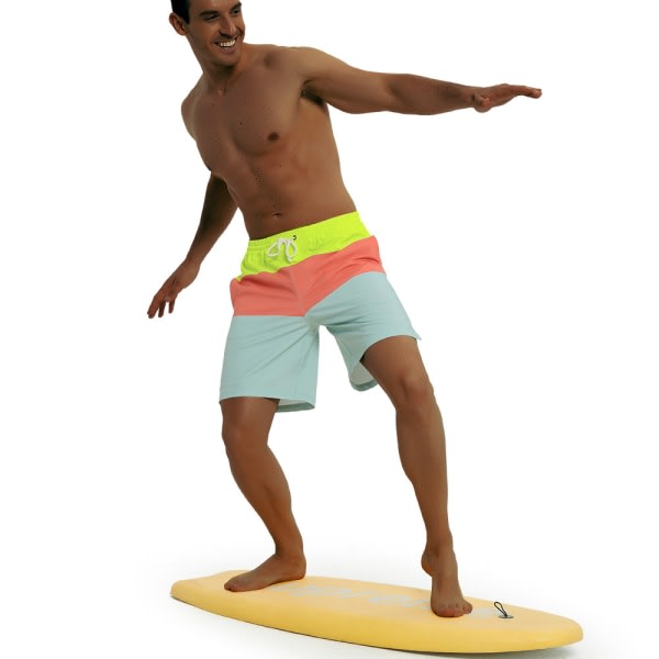 Roliga badkläder för män Quick Dry Beachwear Sport Löpning Swim Board Shorts-DK028 zdq