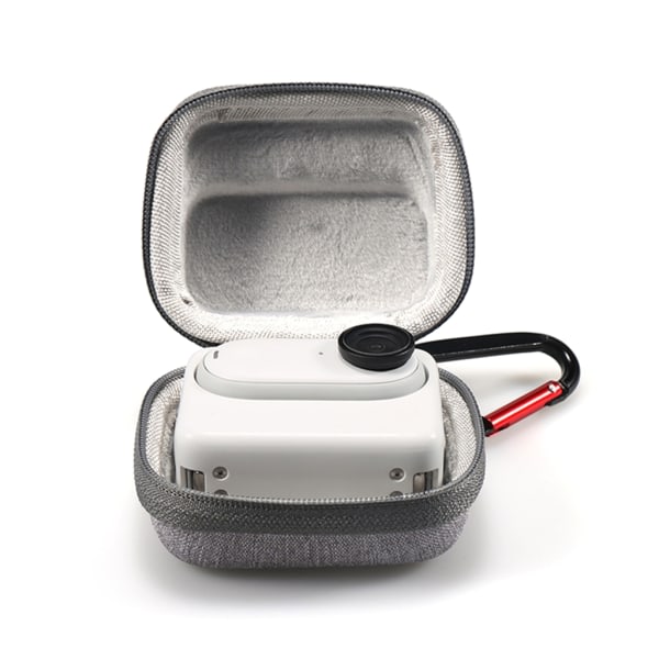 Kompakt EVA-hårt case för GO3-kamerahållare Slitstarkt och vattentätt ska resepåsa med bekväm dragkedja