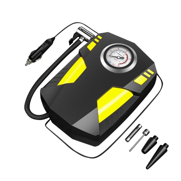 Bil Jump Starter Luftkompressor Trådlös däckpump Pump Starter Power Bank null - A