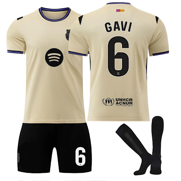 2025-2026 Barcelona Udebanetrøje NO.6 GAVI 28#