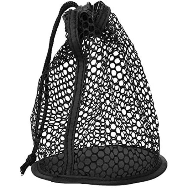 CDQ Nylon Mesh Gym Bag Multifunktionell väska med dragsko för golf och tennis