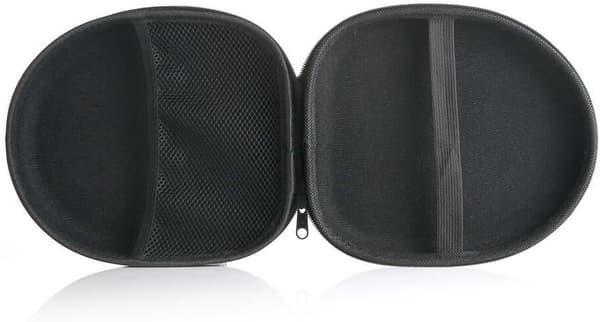 Universal Hard Shell Hovedtelefonetui Med Blødt For, Tilbehørslomme Til Over-Ear Bluetooth Gaming Hovedtelefoner, Rejse, Blå