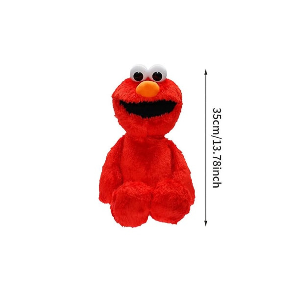 Sesam Stasjon ELMO Elmo kake plysj leketøy plysj dukke A