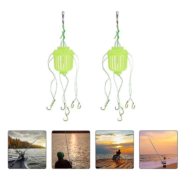 2 st Glow-in-the-Dark Fiskebeten