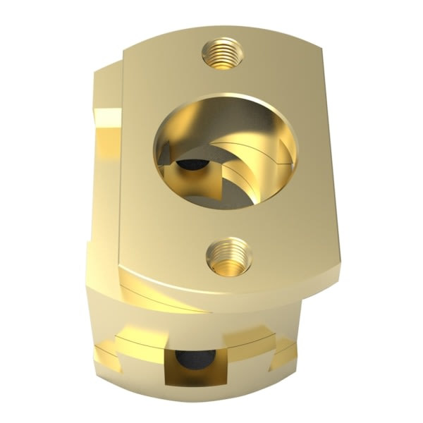 3D-printer Oldham-kobling til Z-akse T8 blyskrue varm seng koblinger til Ender3 Pro V2 CR10 /CR10S PRO opgradering