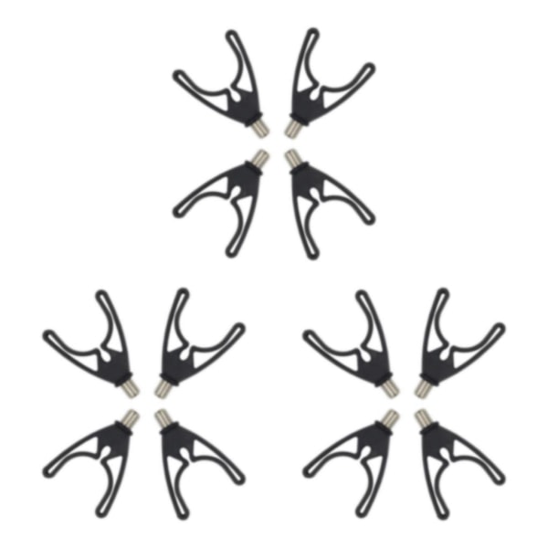 1/2/3 4-pack Butt Grips Stångstöd Flexibelt Gummi Grovt/Karp 3PCS