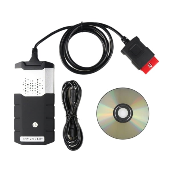 OBD2 Automotive Diagnostic Scanner DS150 CDP Bluetooth-kompatibel diagnostisk null - Sort DS150
