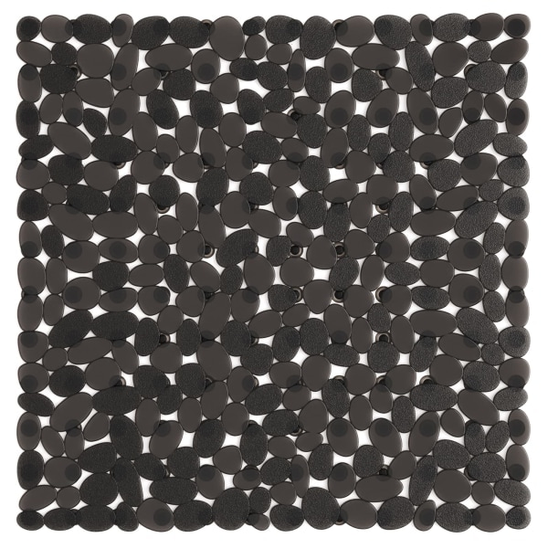 Firkant Pebble Dusjmatte - Sklisikker anti-form badematte - 53x53 CM