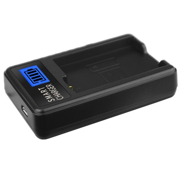 EN-EL15 LCD Enkeltlader Batterilader for Nikon D500 D600 D610 D7000 D7100 D7200 D800E D810A Kamera Dock
