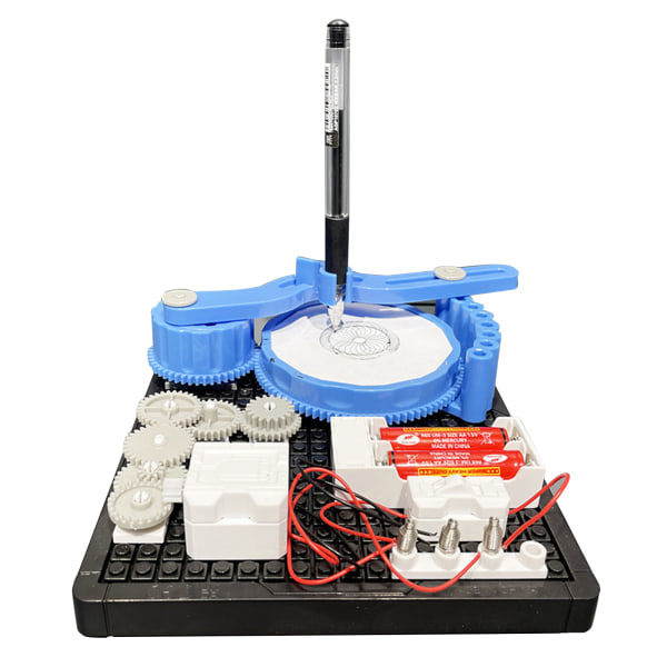 Ritrobot DIY Målarhantverk Kit STEM Konstruktion Aktivitetsleksaker för Barn 6+ År Gamla Pojkar Flickor Bästa Presenter för Barn null - A