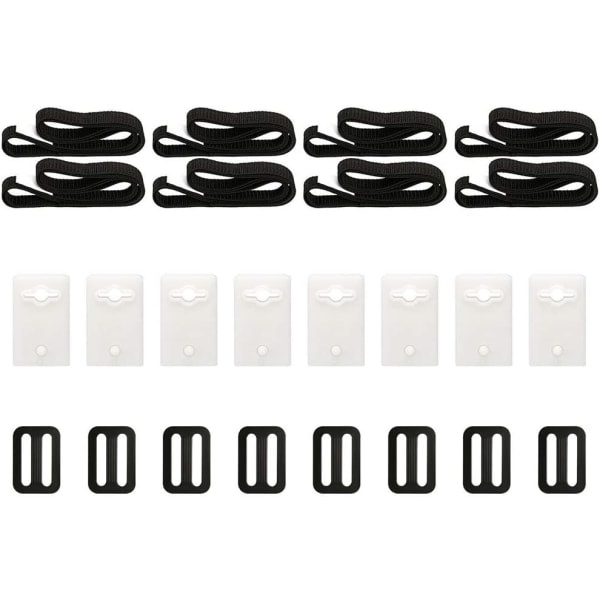 CDQ Swimming Pool Solar Cover Fixing Kit - Størrelse: 8 stk.