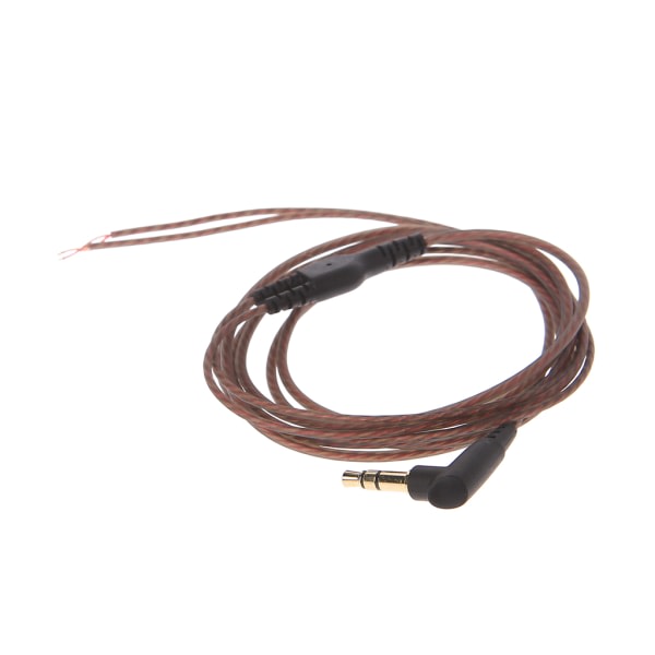 3,5 mm OFC kärna 3-polig hörlursuttag Ljudkabel DIY hörlurar underhållskabel för Beyerdynamic för Shure för Weishaupt
