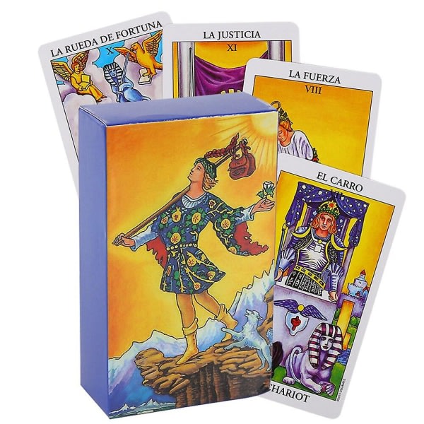 Tarot orakelkort mystiska spådomsserier Tarot flicka kortspel brädspel Engelsk poker Paper waiter tarot Paper waiter tarot