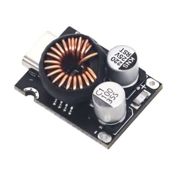 Tukee PD3.0 () 65W pikalatausmoduuli Qualcomm QC2.0 ja QC3. Musta onesize Black onesize