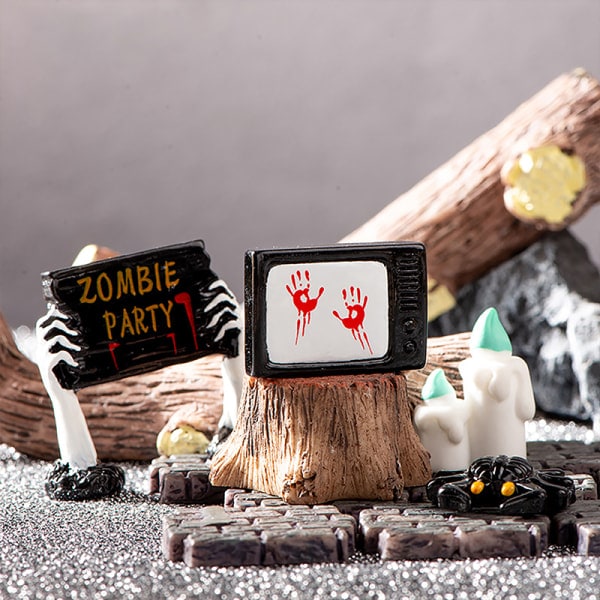 Halloween-koristehahmo Miniatyyri Piirretty Muumio Kallo Mikro La A8 onesize A8 onesize