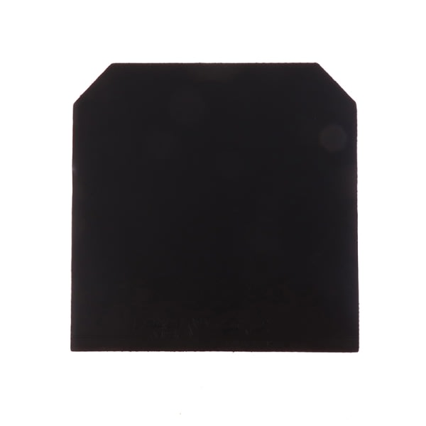 Bordtennisracket gummiadstringerande anti-limfilm sæt Sort one size Black one size