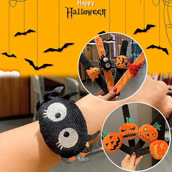 Halloween Gresskar Klapp Sirkel Spøkelse Armbånd Smekke Armbånd S C Onesize C Onesize