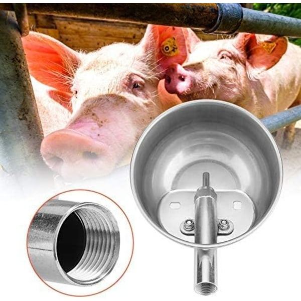 Automatisk Farm Grade Boskap Vandtrug i Rustfrit Stål