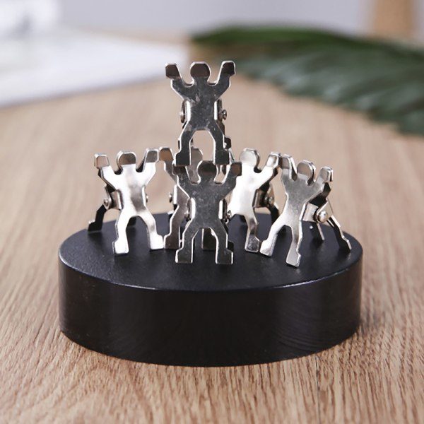 Magnetisk Skulptur Free Swing Magnet Legetøj DIY Hjemindretning Ma ONESIZE