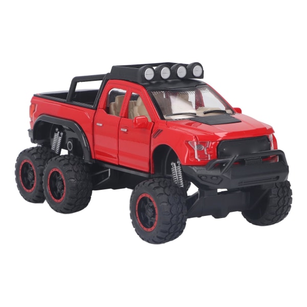 1: 28 Alloy Car Model High Simulation Plastic Metal Pull Back Car Toy for Boys Girls Gifts Red