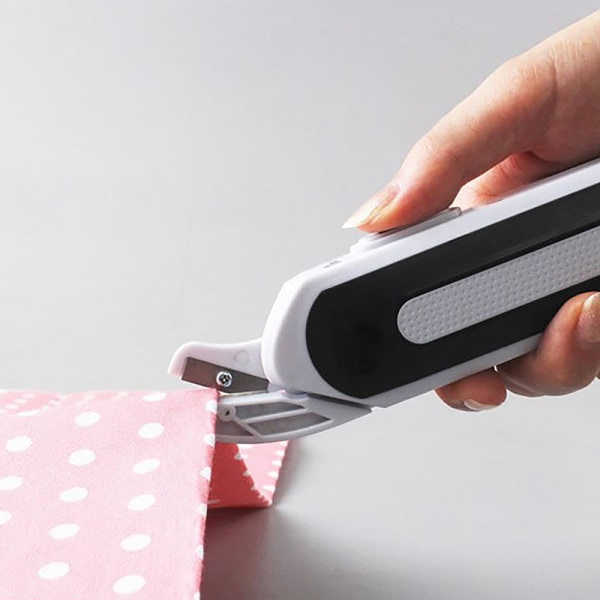 Uusi sähkökäyttöinen sakset Mini Portable Small Electric Scissors Sy Blue