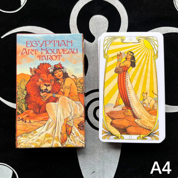 Englanninkielinen versio Tarot Family Gathering Game Divination Orac A4 Yksi koko A4 One size
