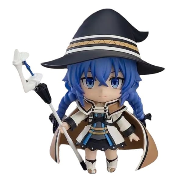 10cm Q-versio Roxy Migurdia Anime-hahmo Mushoku Tensei Jobless Sininen yksi koko Blue one size