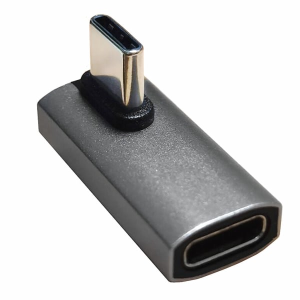 Usb-C 90 Asteen Sovitin 40Gbps Oikea Kulma Type-C Sovitin Uros Naaras Sivutaivutus Jatke PD240W Nopea - 8K60Hz UHD8K null - C