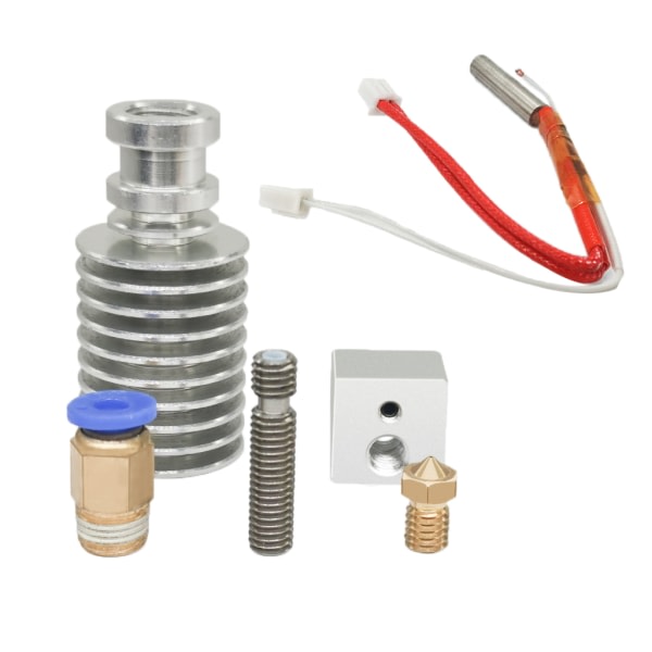 Set V5 J för huvud Hotend Extruder Hot End Kit för Anycubic I3 Me-ga 3D-skrivare