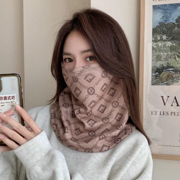 Utomhusridning Kallmask Scarf Skidåkning Varmmask Dam Vindskyddad C one size C one size