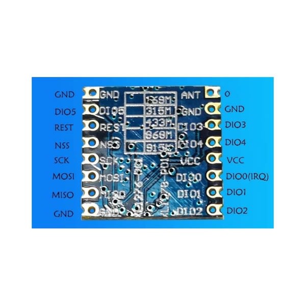 Lora Module Sx1276 Wireless Transceiver Module Spread Spectrum Trådlös kommunikation med lång räckvidd (86