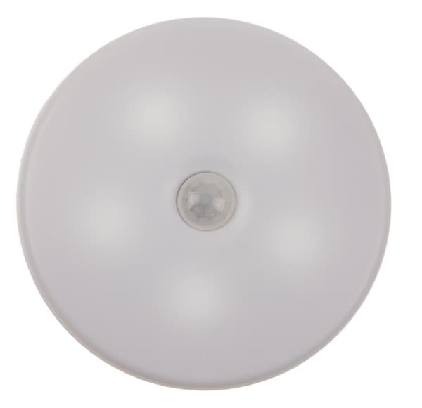 Nattlampe med bevegelsessensor White Vit