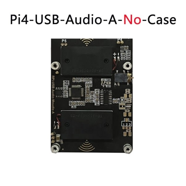 USB-ljudkortsmodul Bilhögtalare USB-modul för RPi 5/4 Kraftfull ljudhörlur null - B For PI4 null - B For PI4