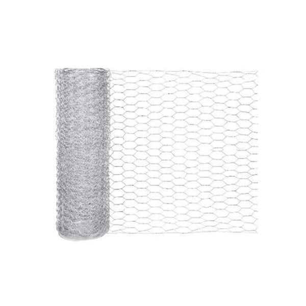 Reptåligt Trädgårdsstaket av Metallnät, Hållbart Galvaniserat Nät, Kyckling- och Kaninstaket, 0,1*3M