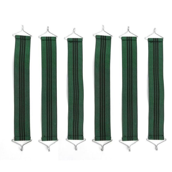 6 STK Zero Gravity Chair Förstärkningsbälten Remsor, Bungee Elastic Terrace Recliner Reparation Gravity Chair Accessories Kit 6PCS