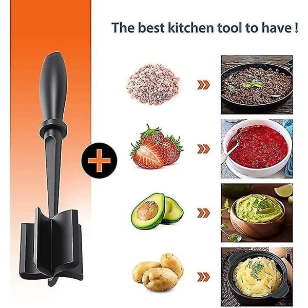 Lihamylly Lämmönkestävä Hamburger Masher Smasher