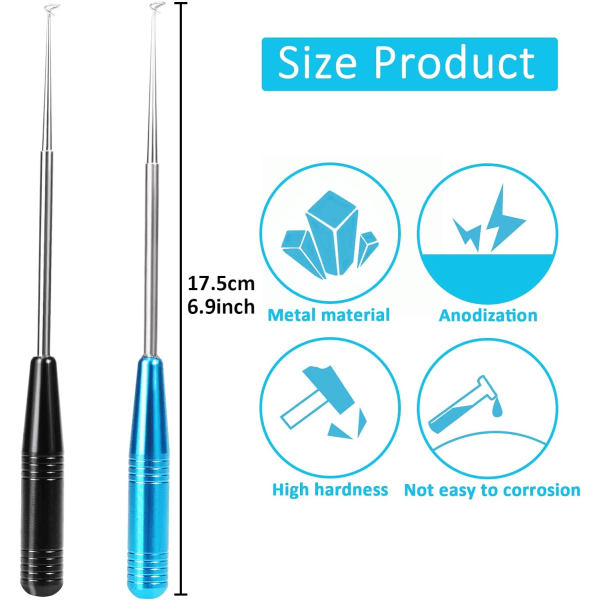 2ST Fiskkrok Snabbavtagare, Safty Extractor Fish Hook Disco