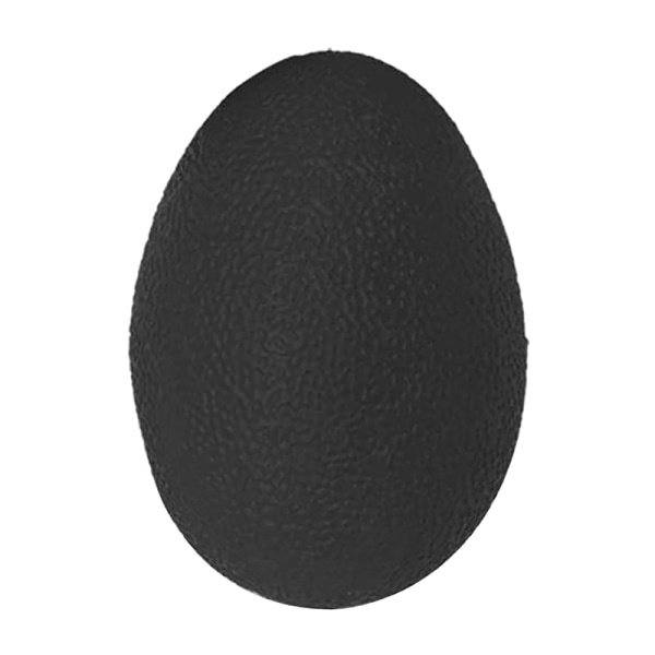 Silikon Handgrepp Boll Ägg Herr Dam Gym Fitness Finger Svart 1 st black 1Pc