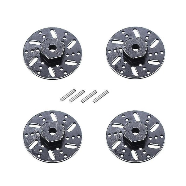 4 kpl 9 mm pyörän kuusiokoloadapteri jarrulevy SG 1603 SG1603 1/16 RC-autolle, 3