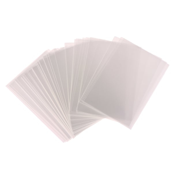 50 kpl korttikotelo Läpinäkyvä hapoton valokuva kortti holografinen suoja Väri satunnainen Color random