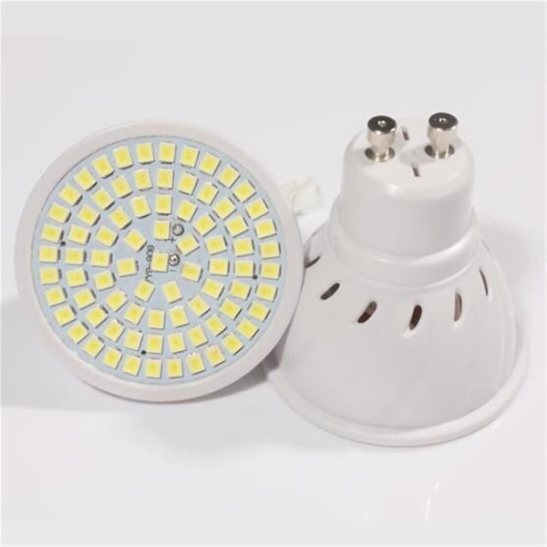 10:a 6:a 5 W LED-spot 400 lm GU10 GU5.3 80 lysdioder SMD