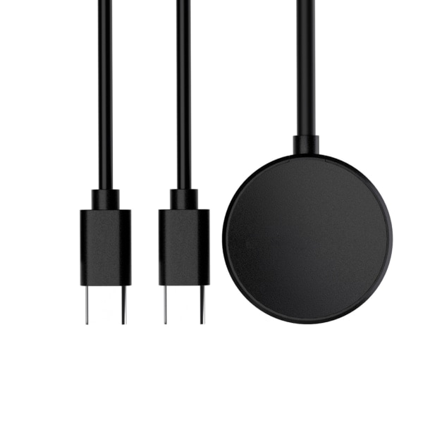Magnetisk laddningsstativ Sladdfäste Kompatibel för watch 6 5 4 Active 2 USB Snabbladdningskabel Power Baskabel