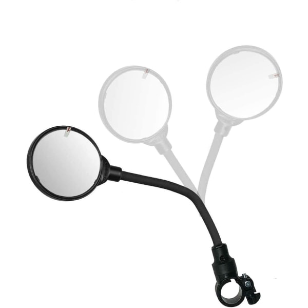 Cykelspeglar, elektrisk skoterspegel, 360° rotation, Styre M
